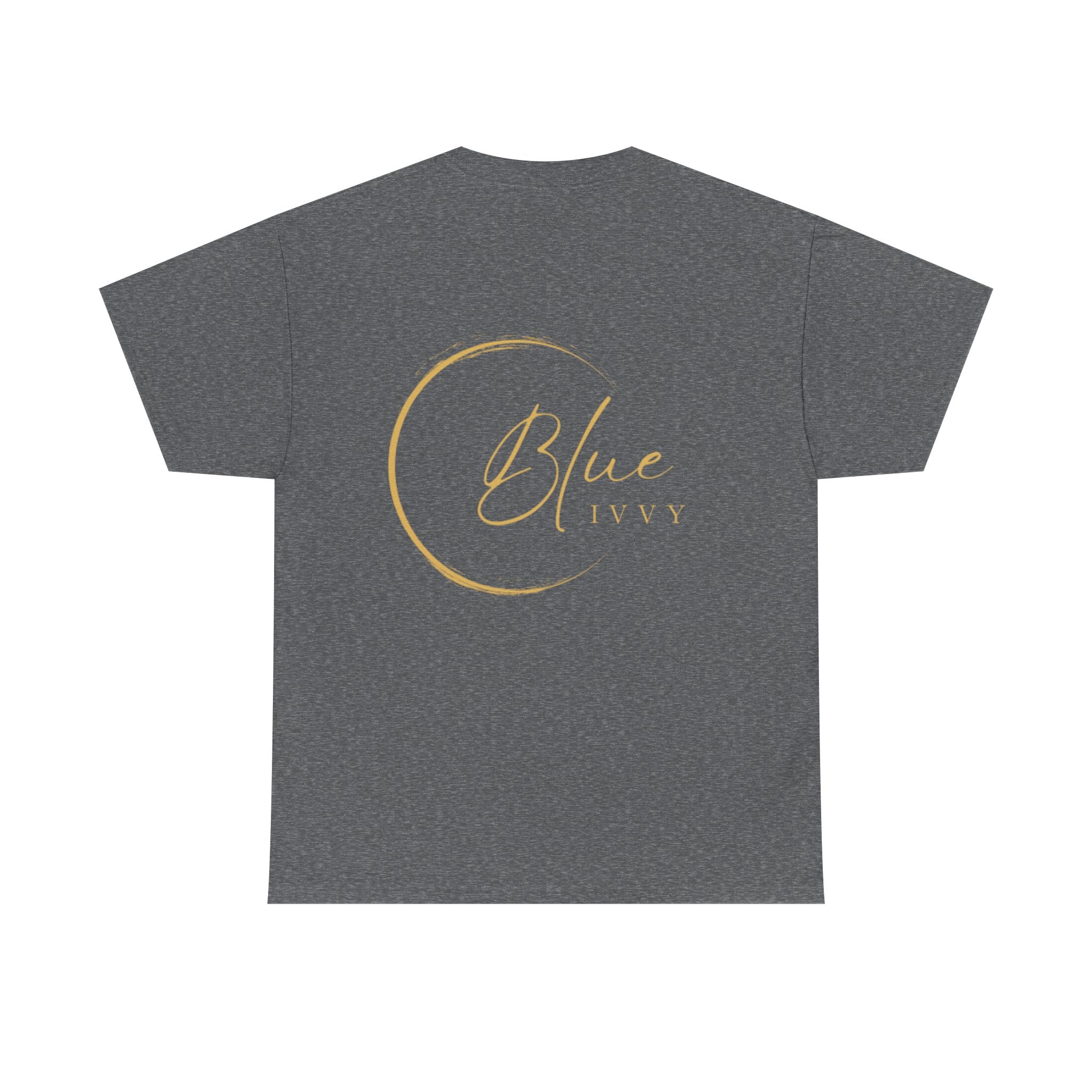 'Blue Ivvy' in Gold Tee