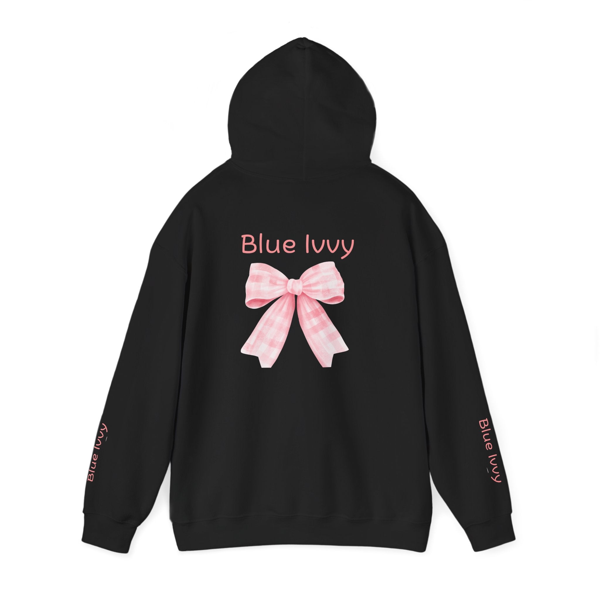 Checkered Bow Hoodie