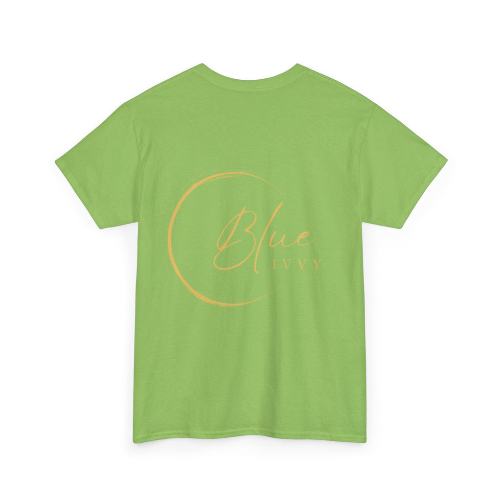 'Blue Ivvy' in Gold Tee