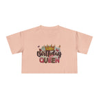 Birthday Queen Crop Tee