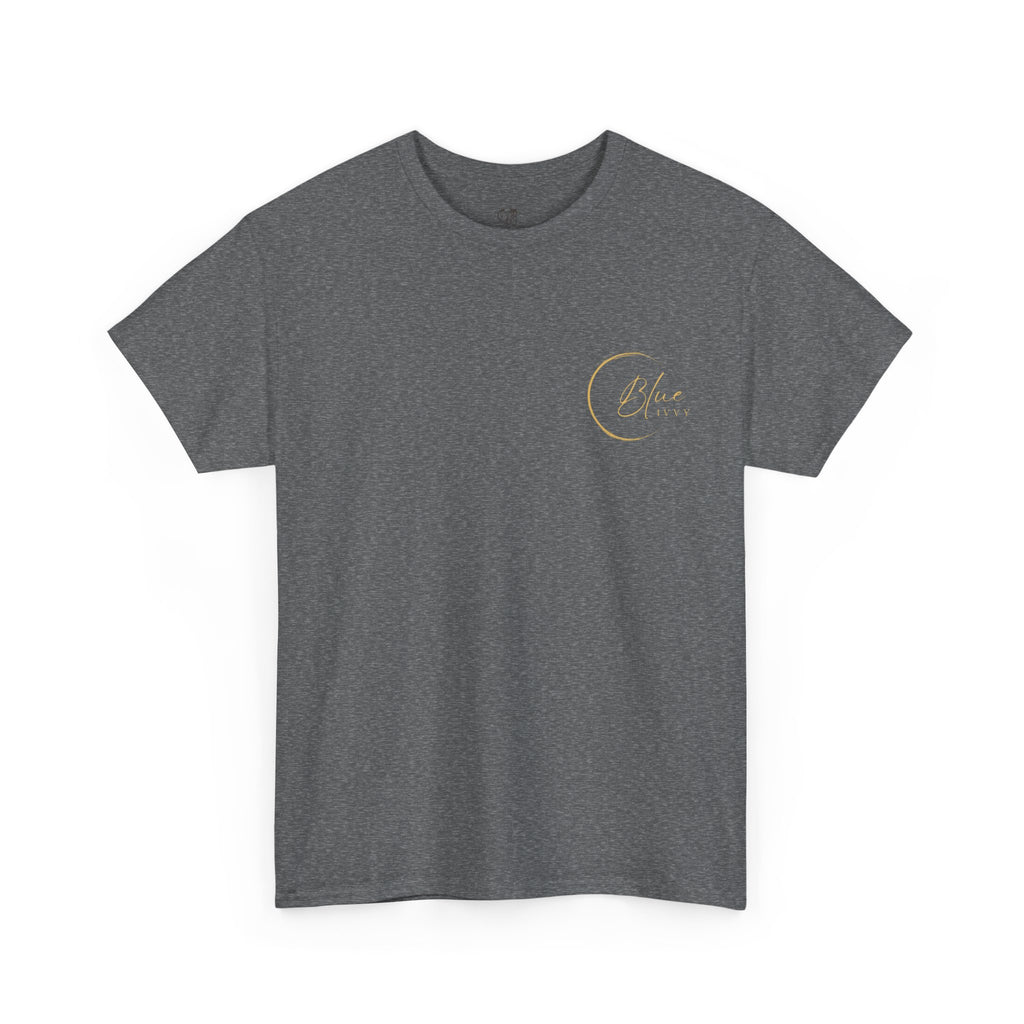 'Blue Ivvy' in Gold Tee
