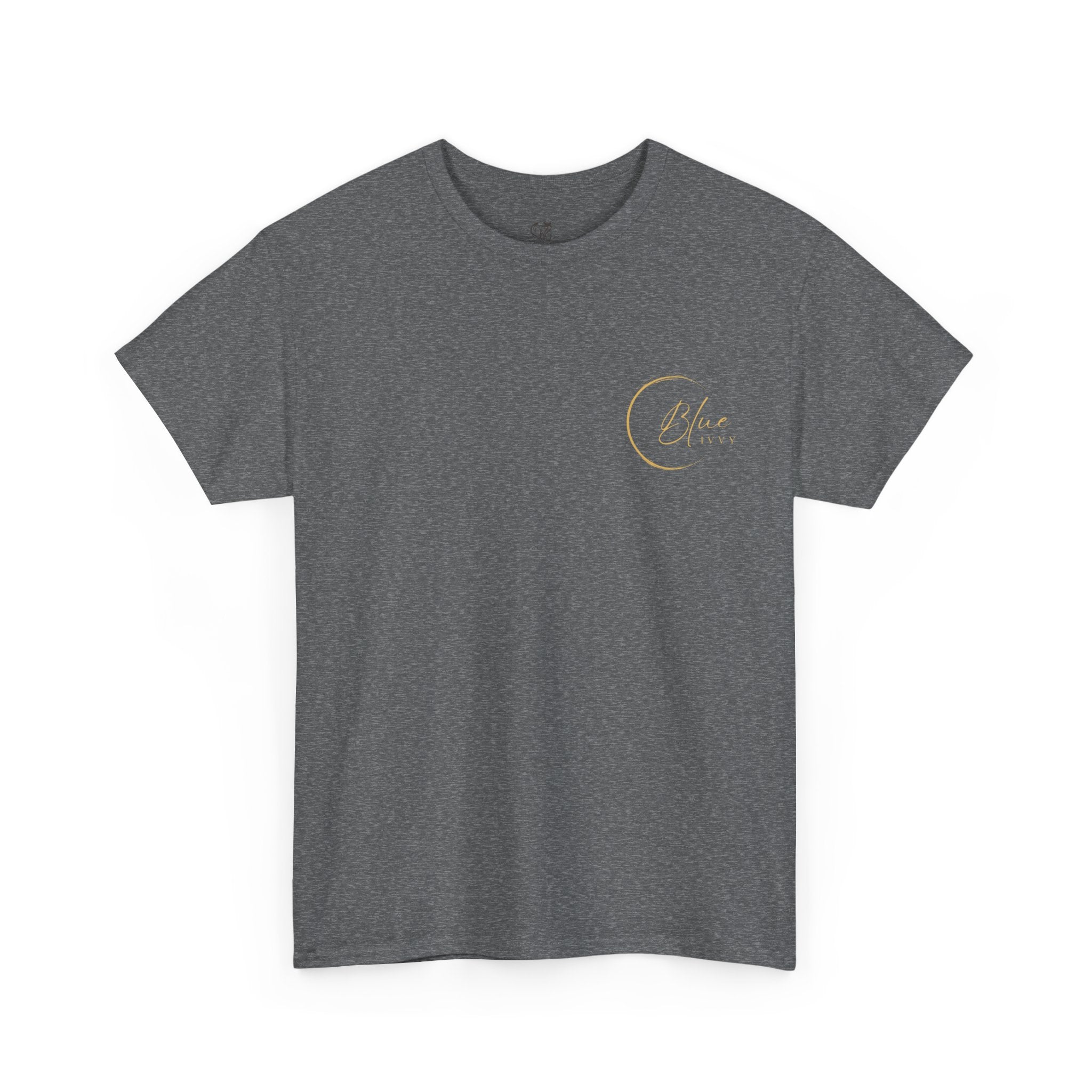 'Blue Ivvy' in Gold Tee