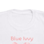 Blue Ivvy Checkered Bow Tee