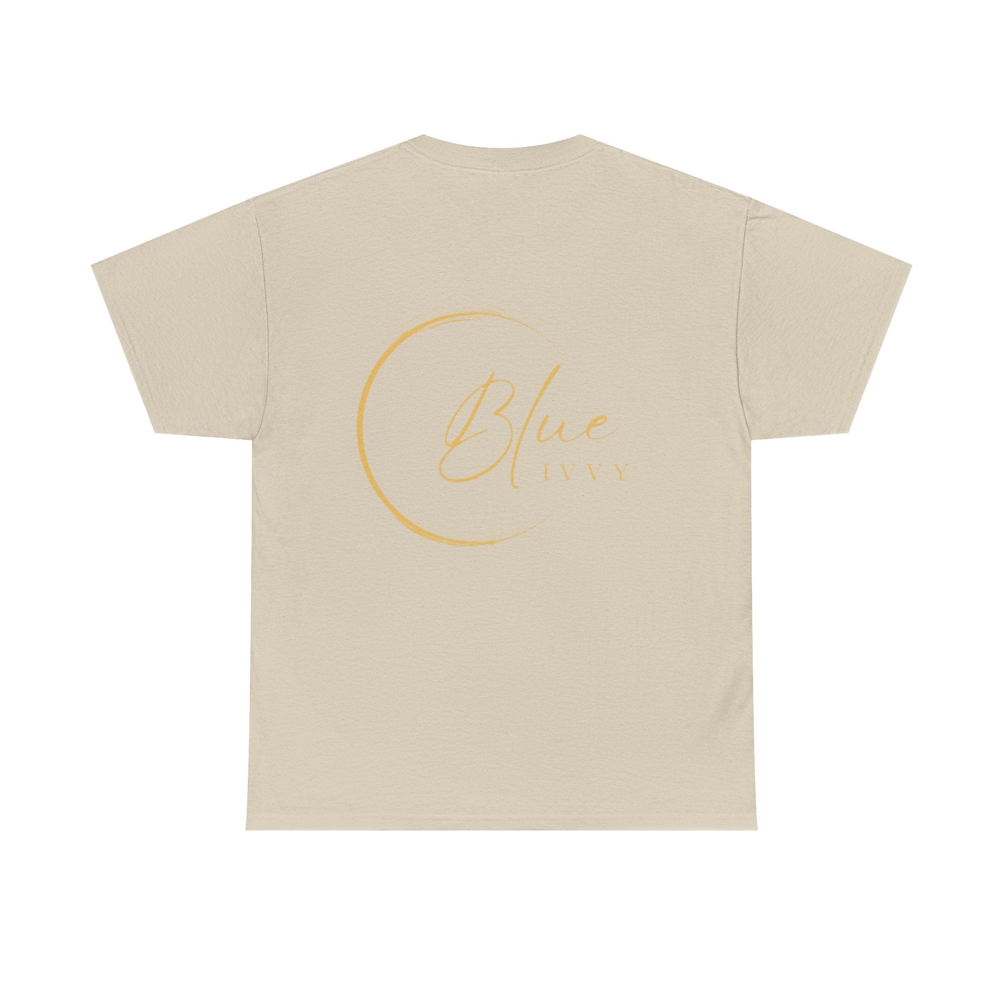 'Blue Ivvy' in Gold Tee