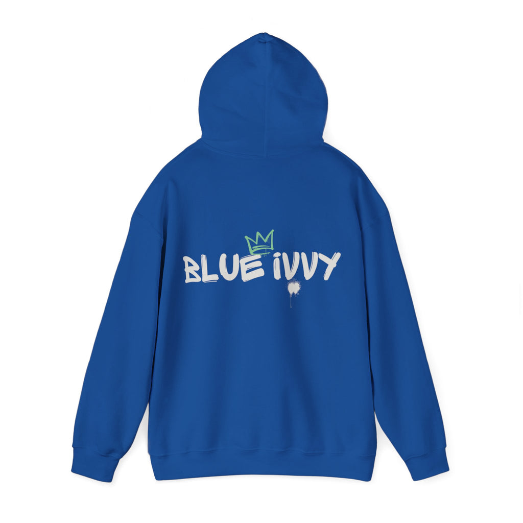 'Blue Ivvy' Crown Hooded Sweatshirt
