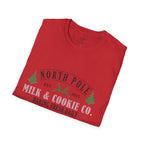 Milk and Cookies Christmas Tee