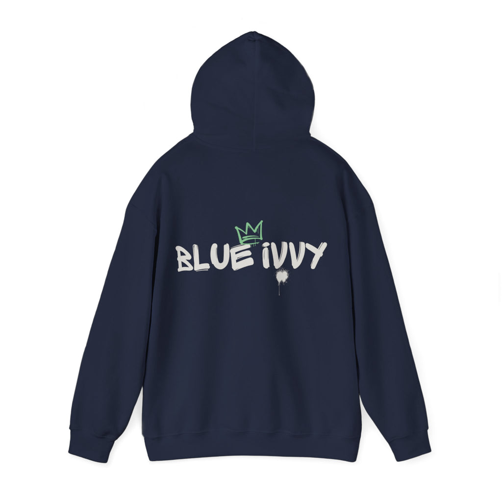 'Blue Ivvy' Crown Hooded Sweatshirt