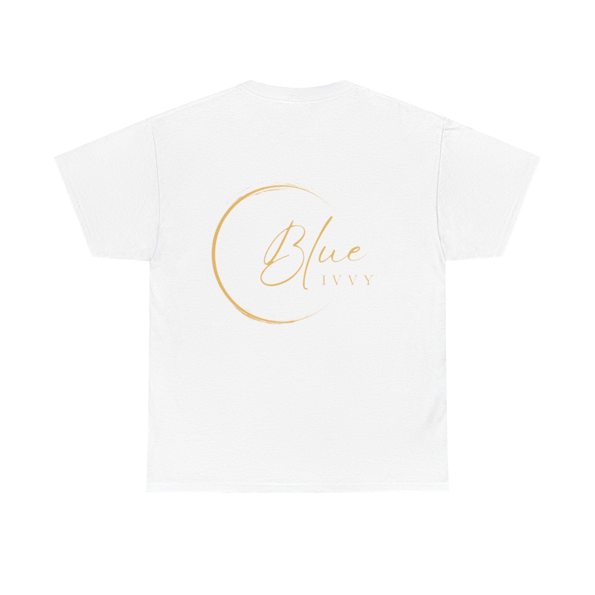 'Blue Ivvy' in Gold Tee