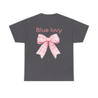 Checkered Bow Cotton Tee