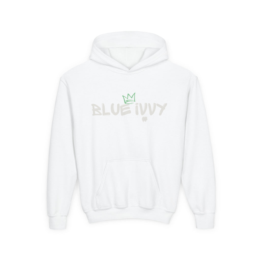'Blue Ivvy' Crown  Youth Hooded Sweatshirt