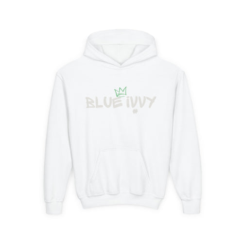 'Blue Ivvy' Crown  Youth Hooded Sweatshirt