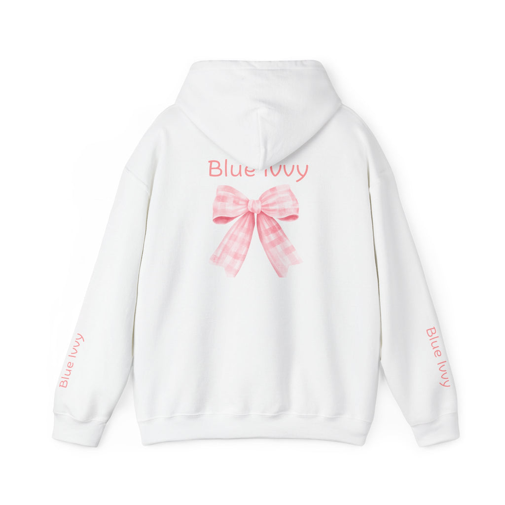Checkered Bow Hoodie