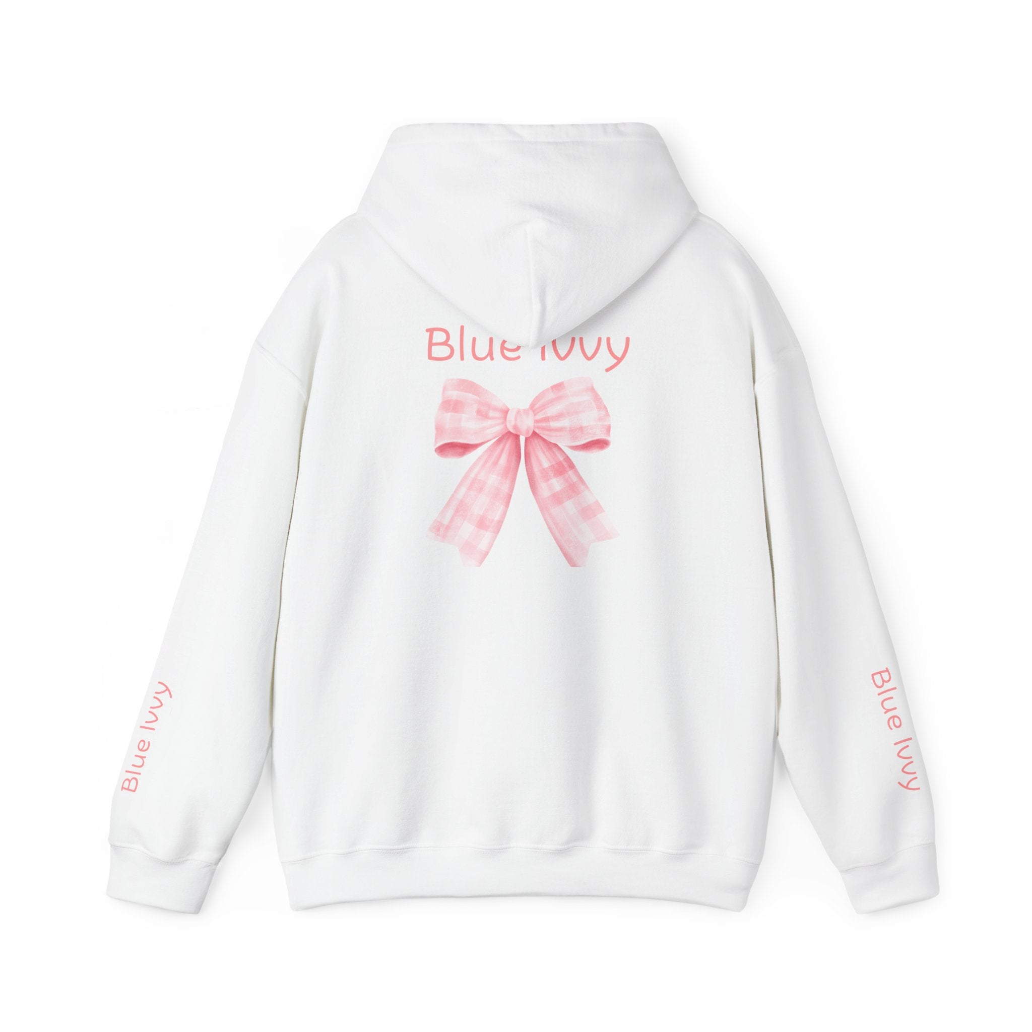 Checkered Bow Hoodie