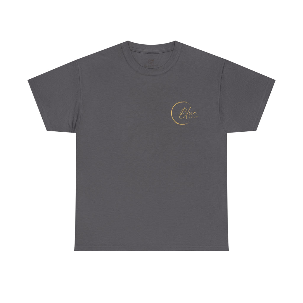 'Blue Ivvy' in Gold Tee