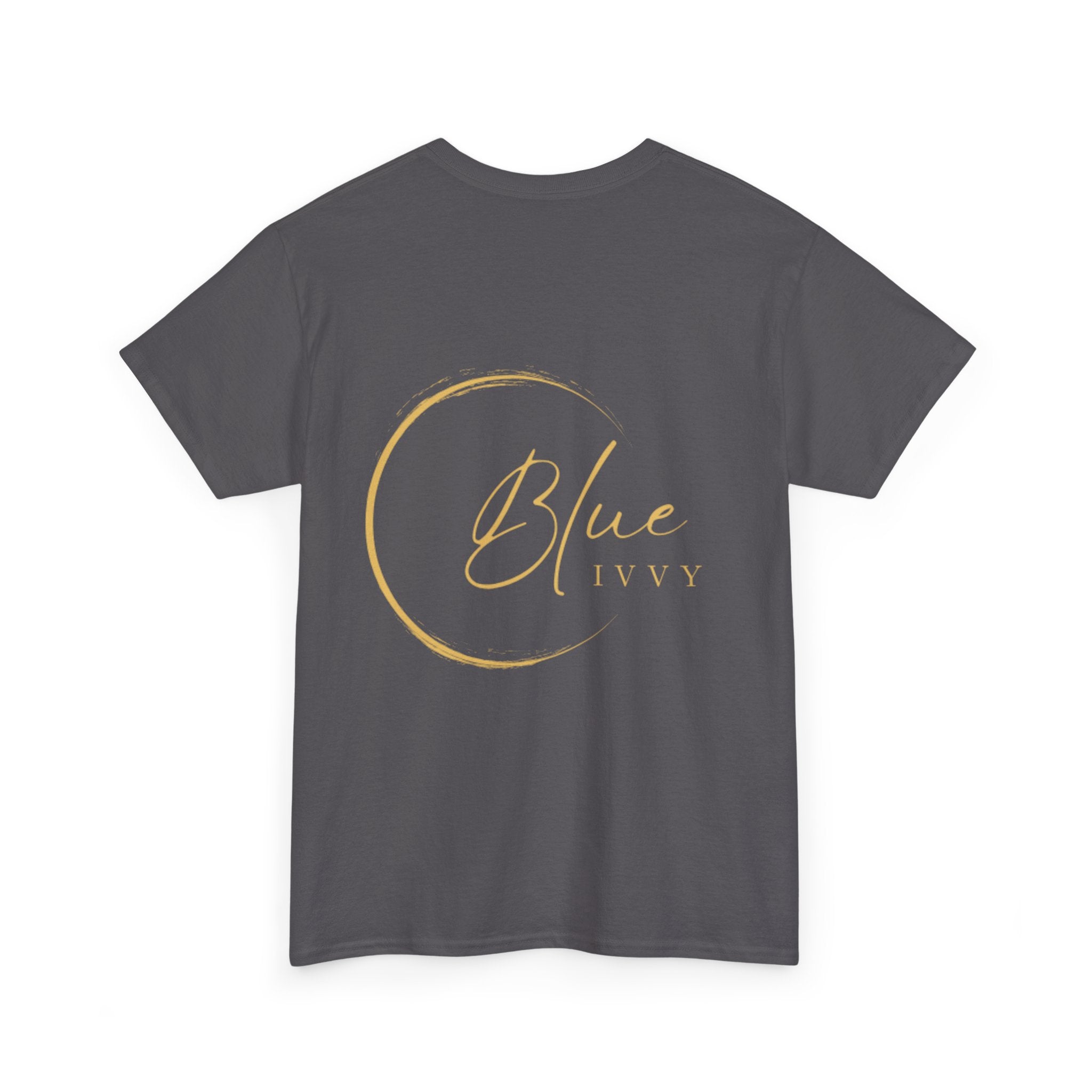'Blue Ivvy' in Gold Tee