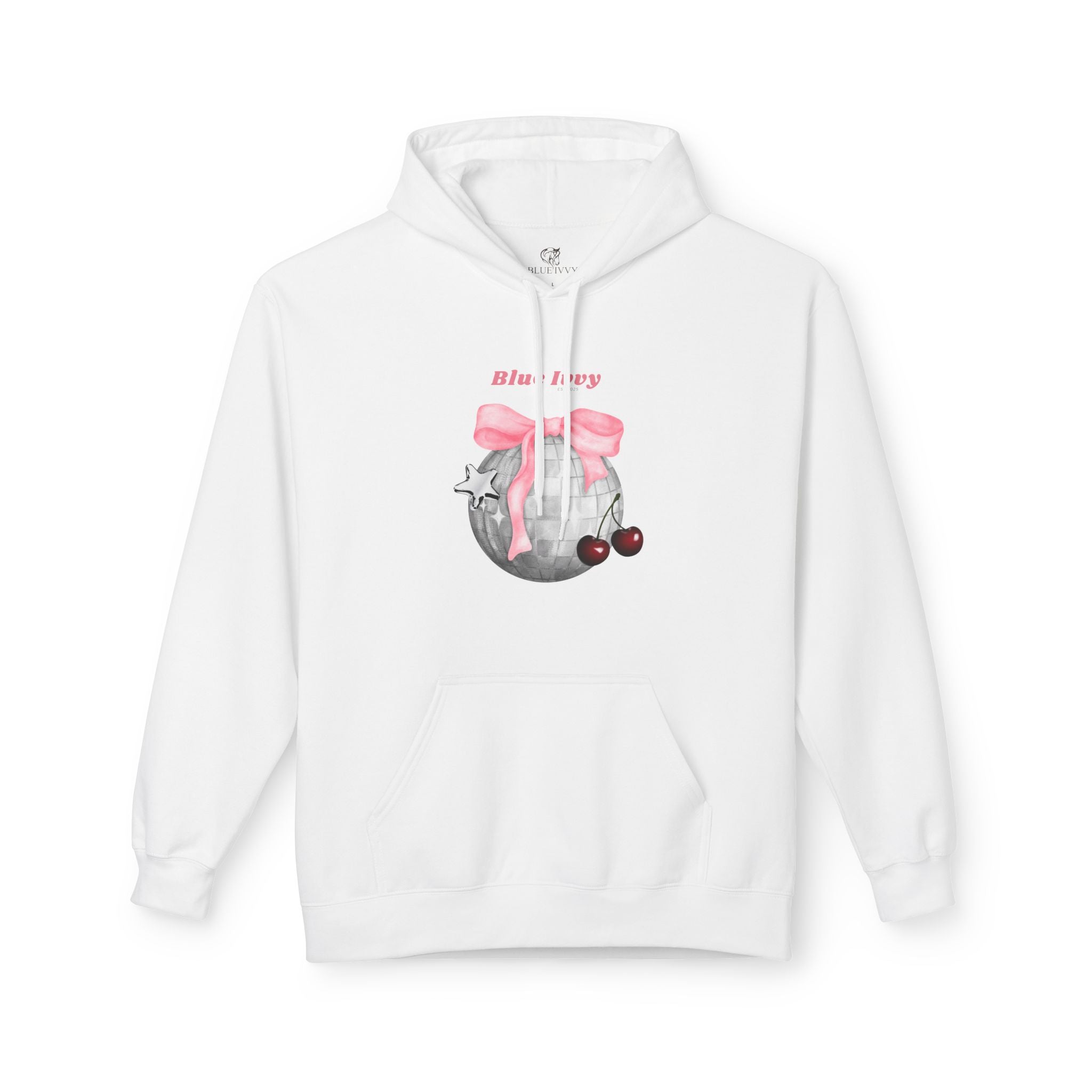 Disco Ball Fleece Hoodie
