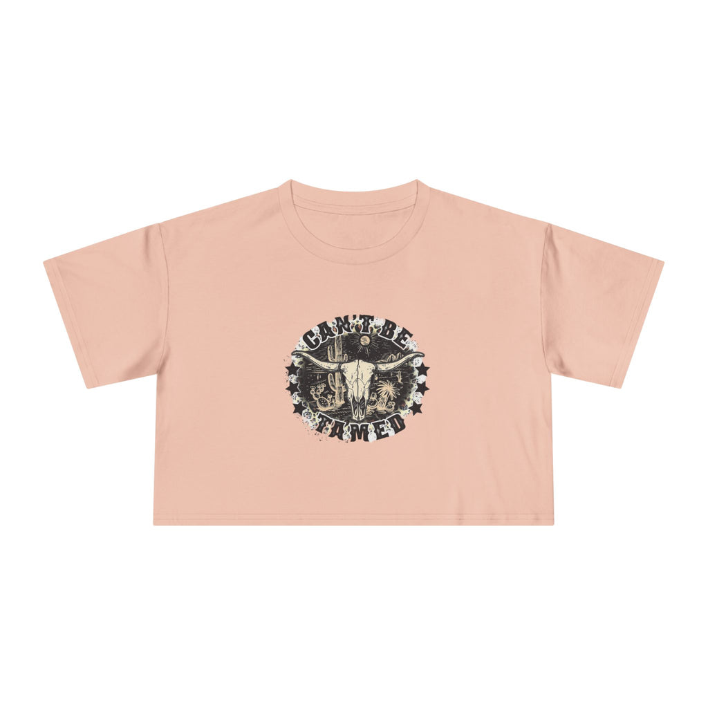 Can't Be Tamed Crop Tee