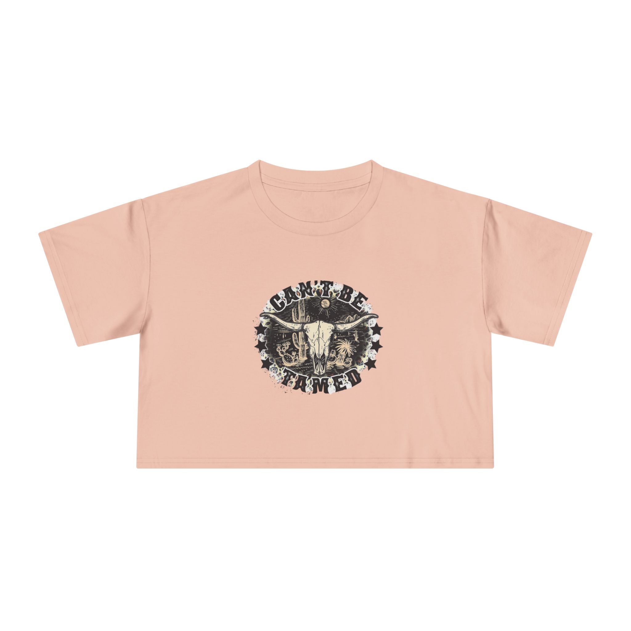 Can't Be Tamed Crop Tee