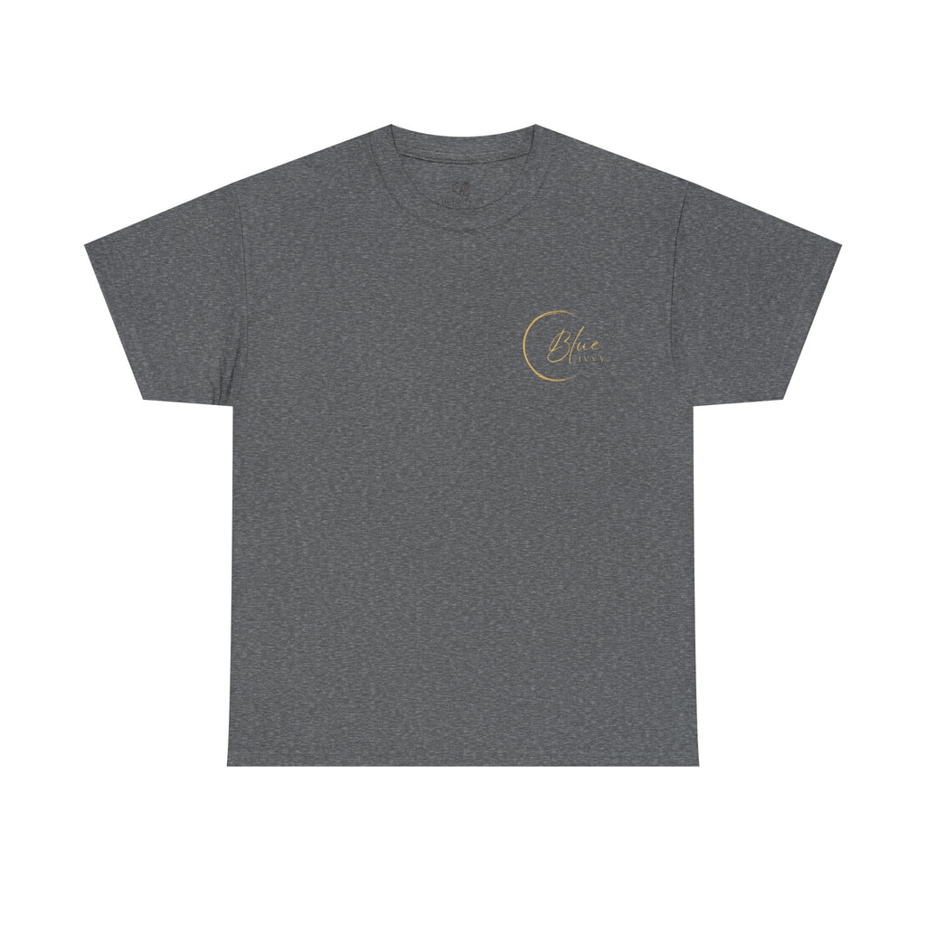 'Blue Ivvy' in Gold Tee