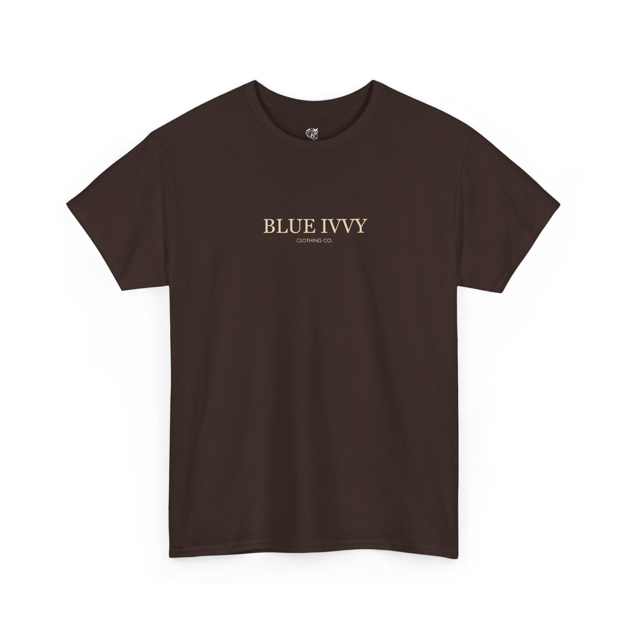 Blue Ivvy in Chocolate Logo Tee