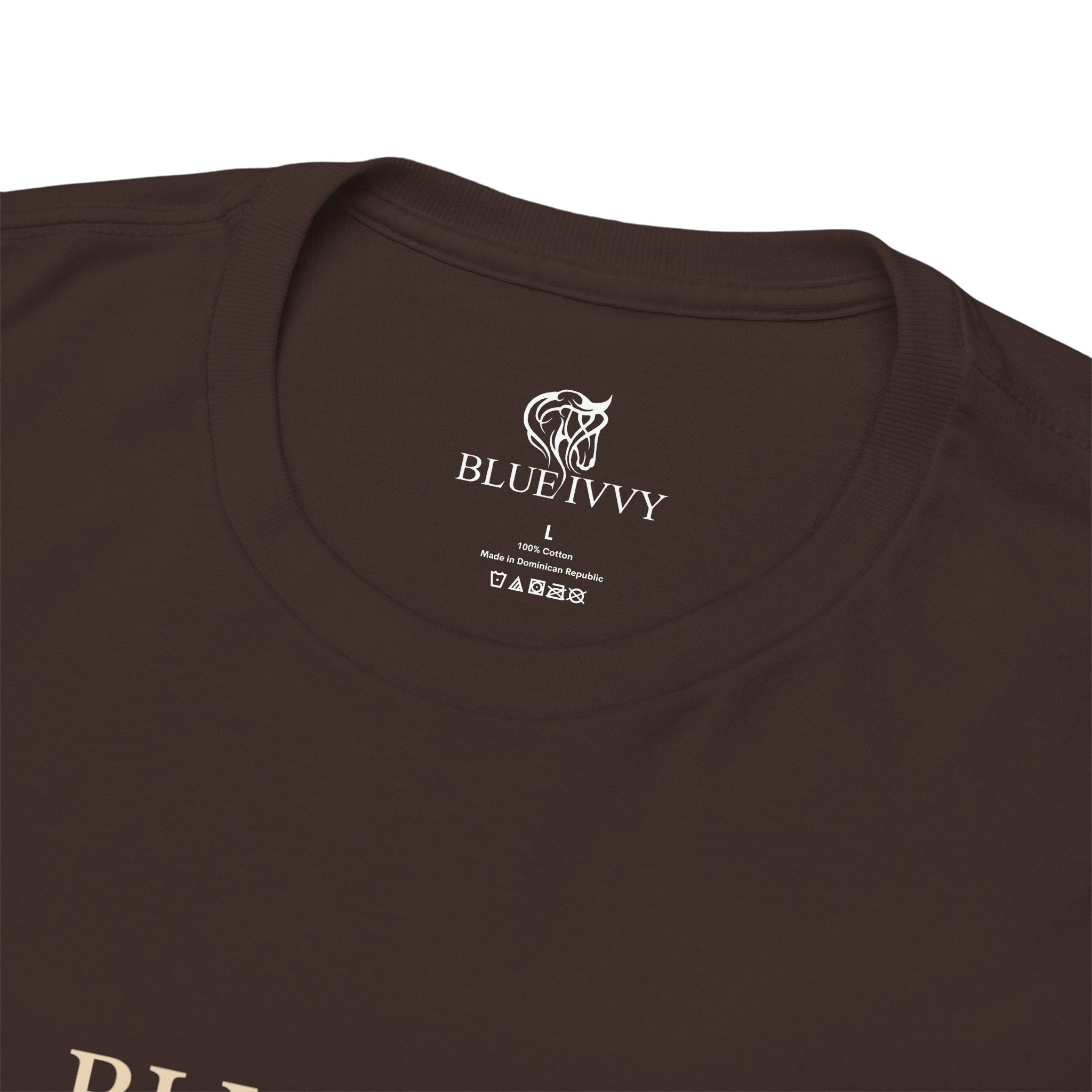 Blue Ivvy in Chocolate Logo Tee