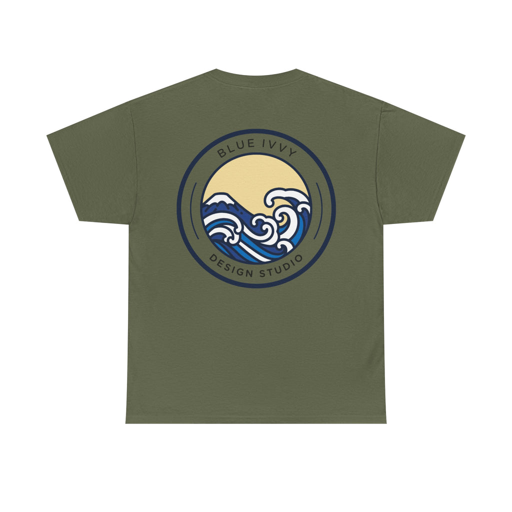 Blue Ocean Cotton Tee