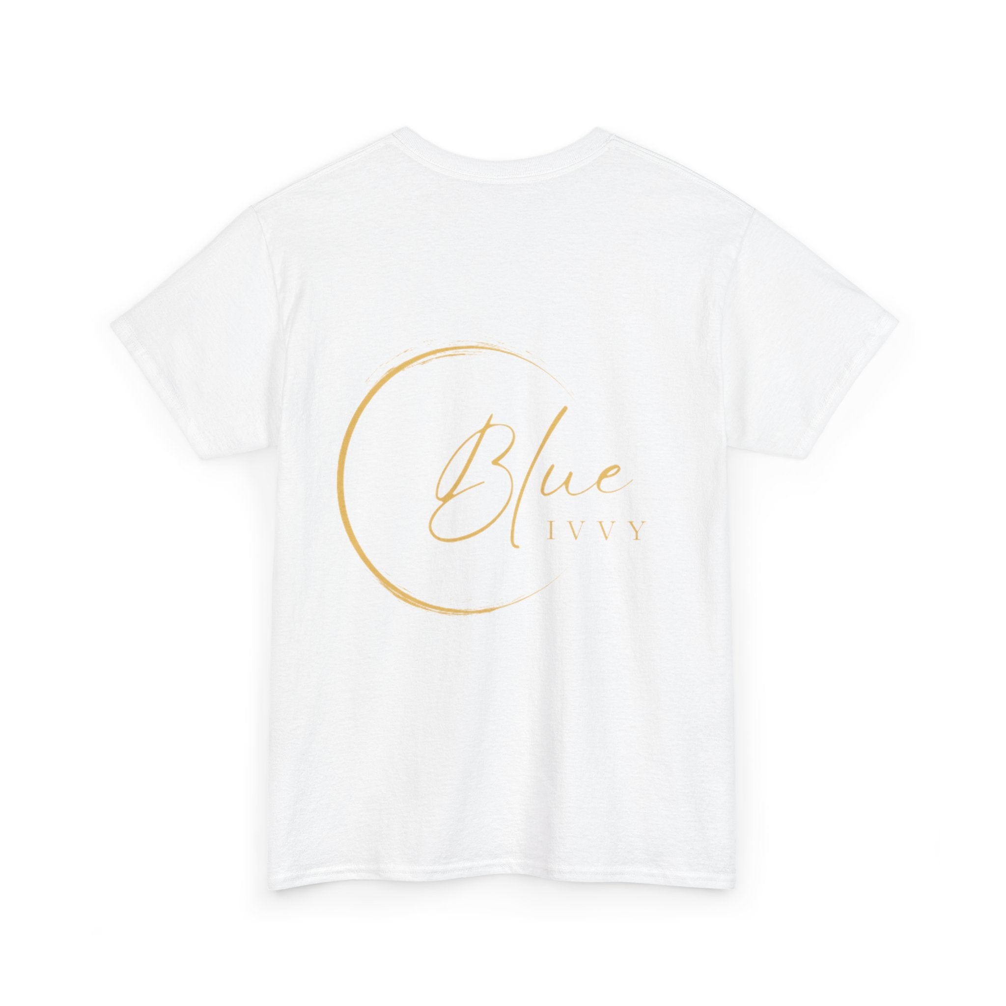 'Blue Ivvy' in Gold Tee