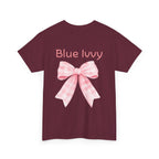 Checkered Bow Cotton Tee