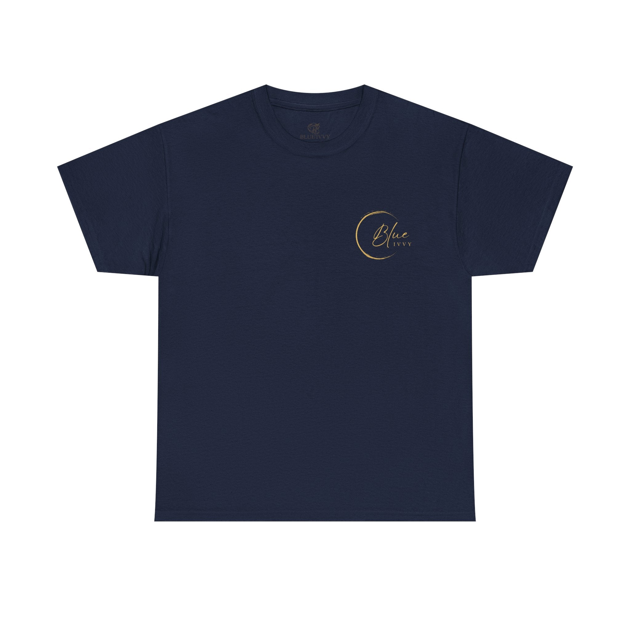 'Blue Ivvy' in Gold Tee
