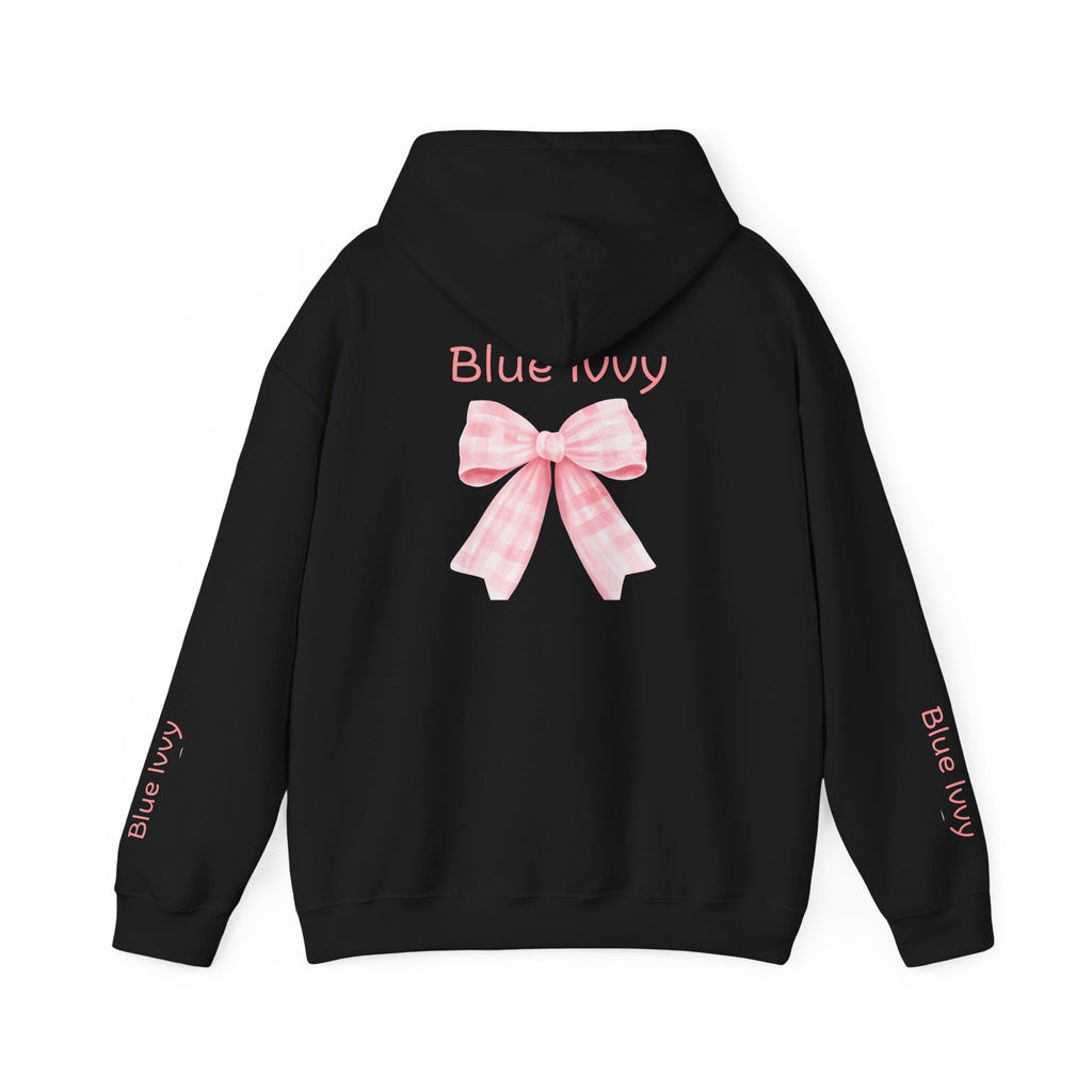 Checkered Bow Hoodie