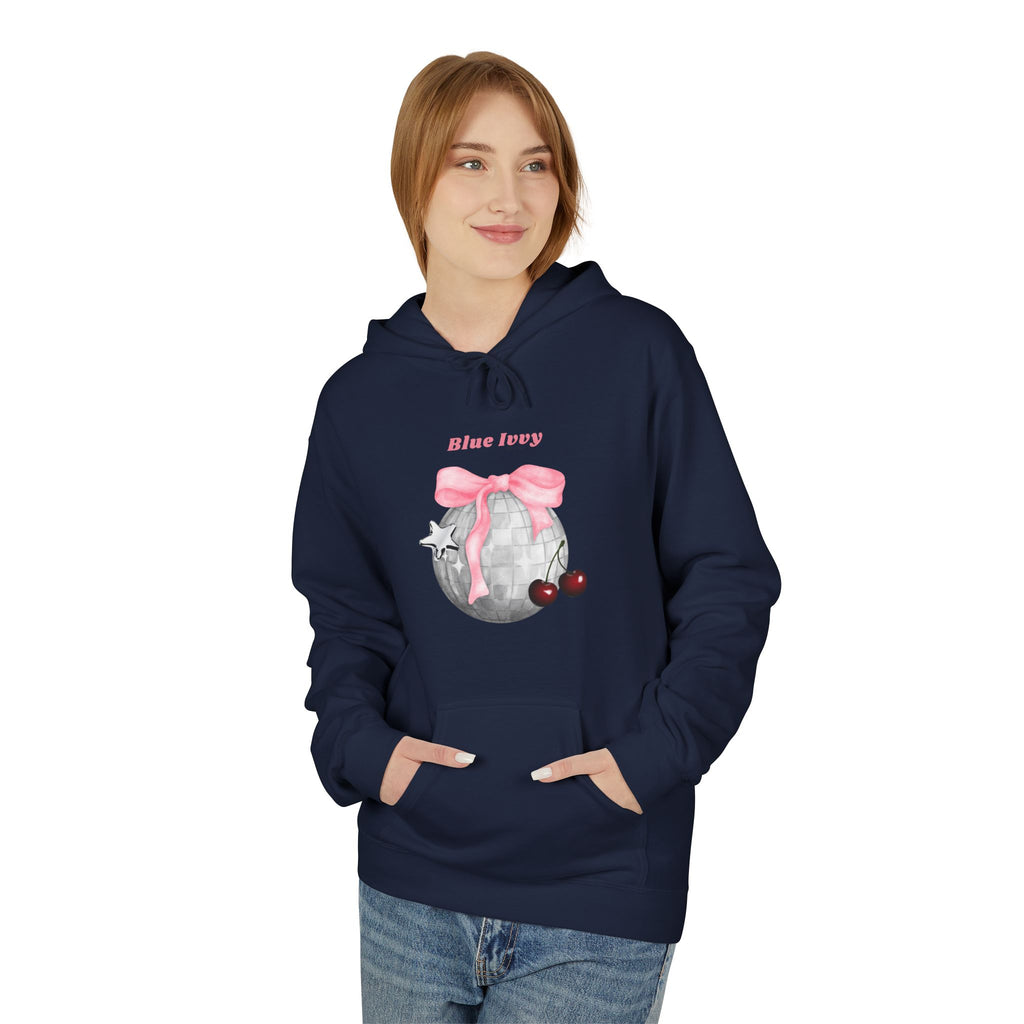 Disco Ball Fleece Hoodie