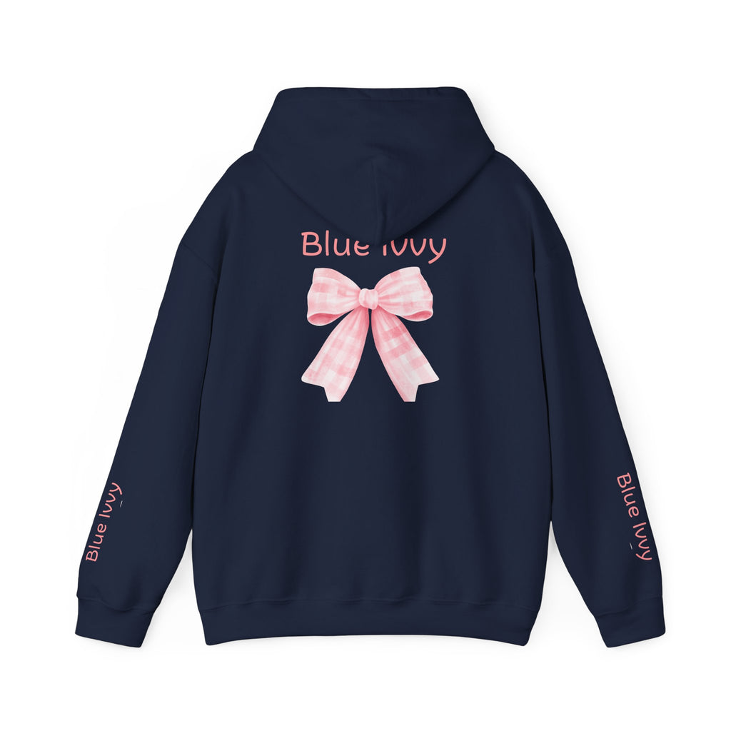 Checkered Bow Hoodie