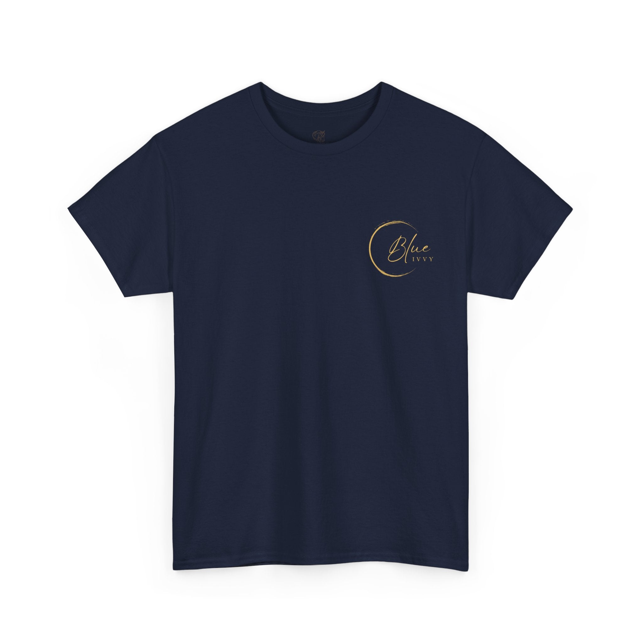 'Blue Ivvy' in Gold Tee