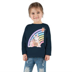 Easter Rainbow Toddler Long Sleeve Tee