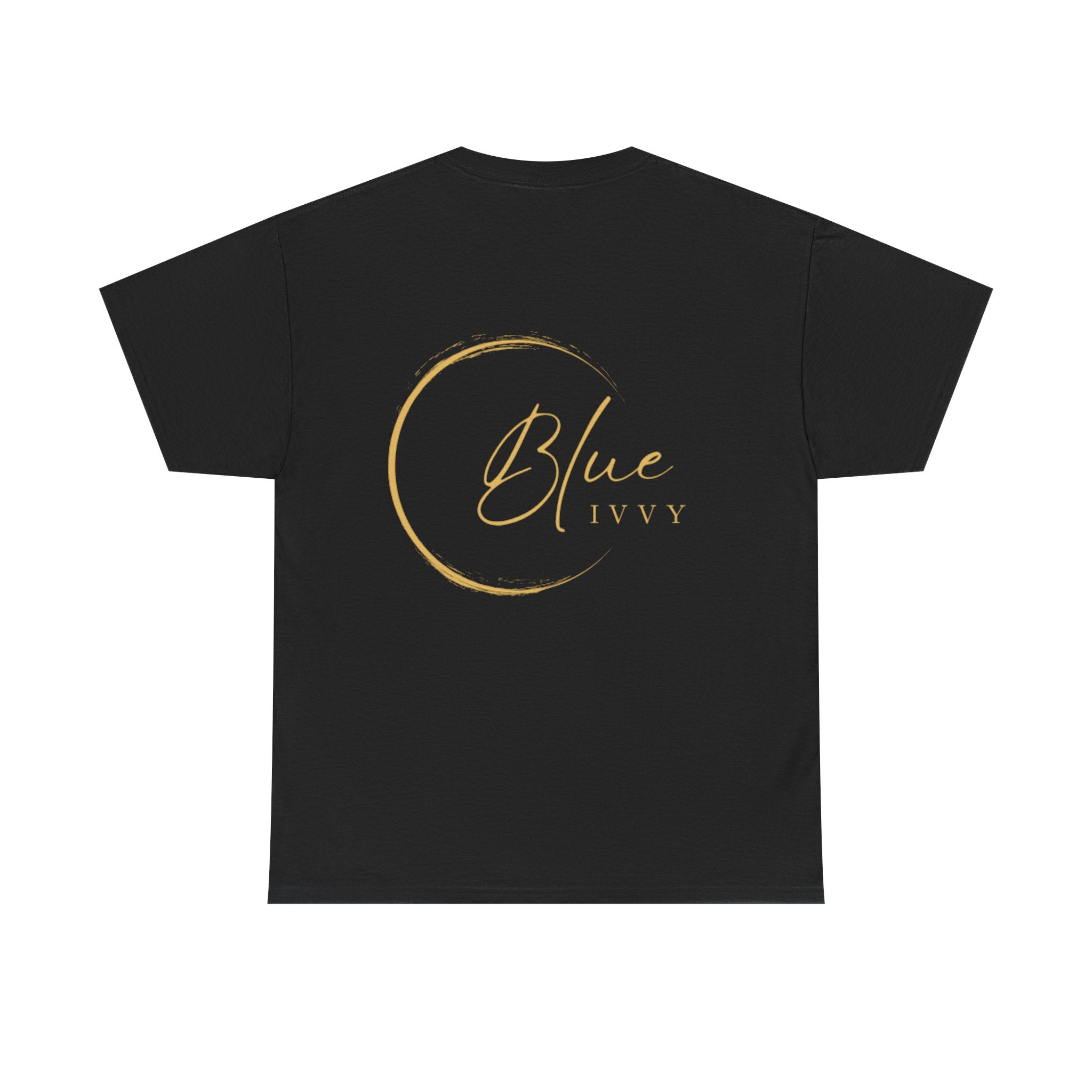 'Blue Ivvy' in Gold Tee