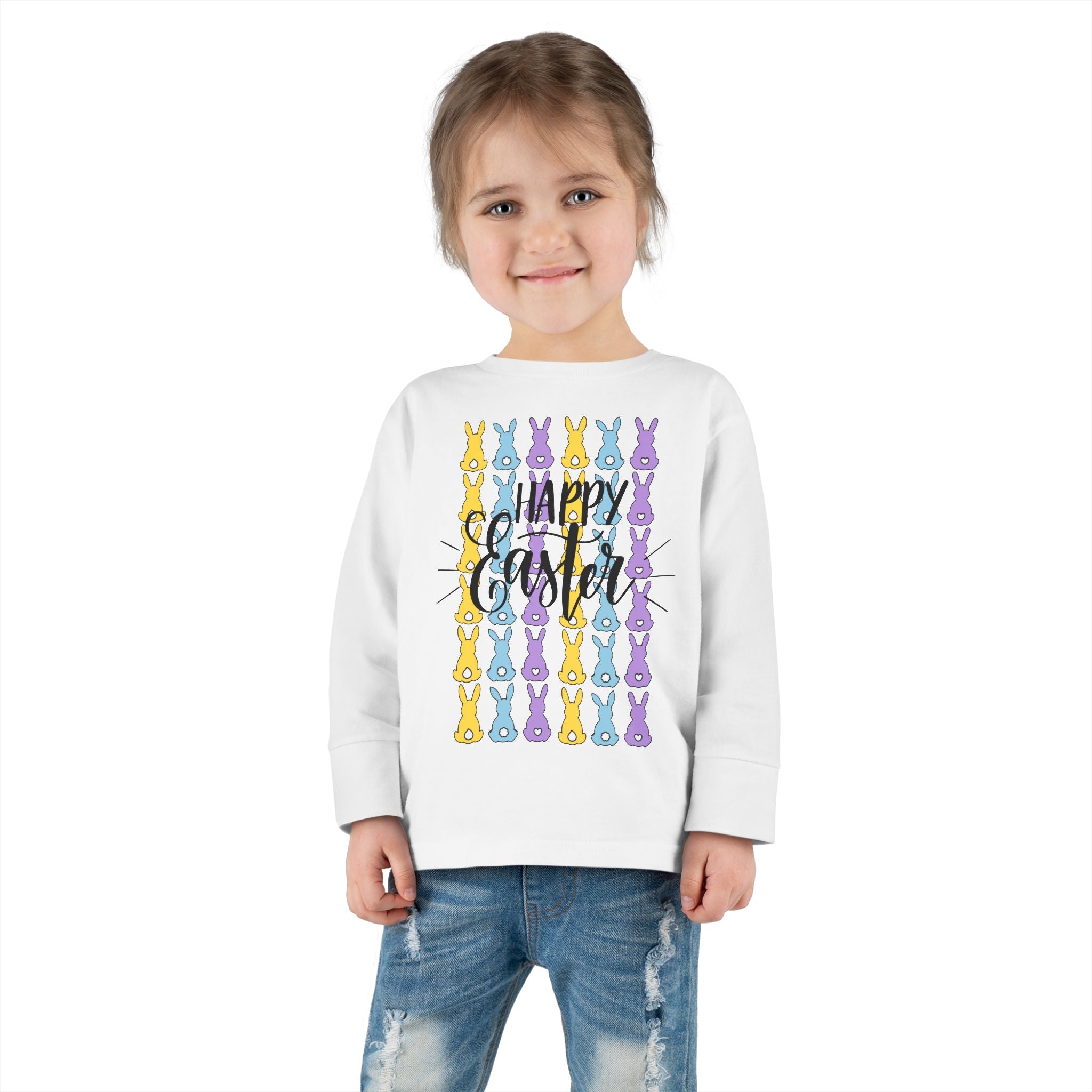 Mellow Bunny Toddler Long Sleeve Tee