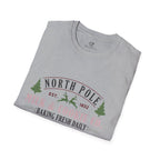 Milk and Cookies Christmas Tee