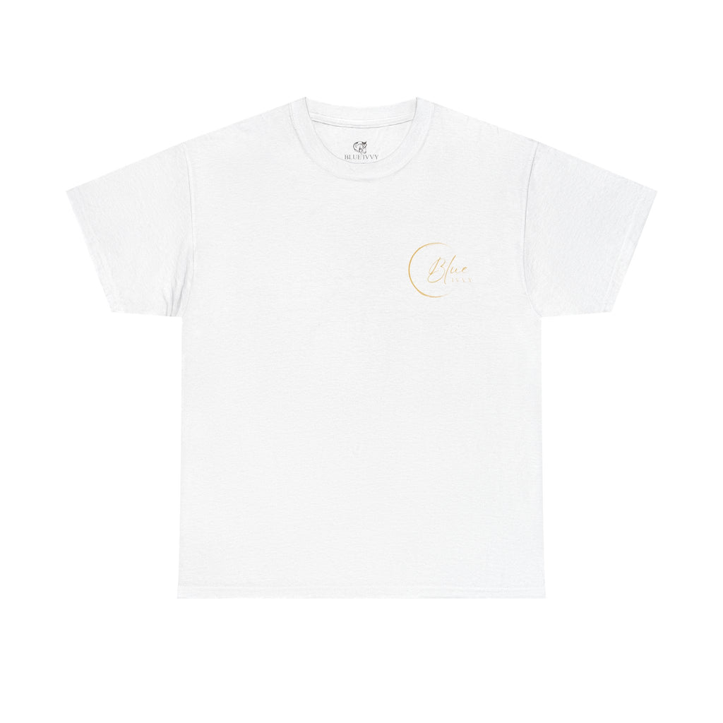 'Blue Ivvy' in Gold Tee