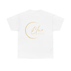 'Blue Ivvy' in Gold Tee