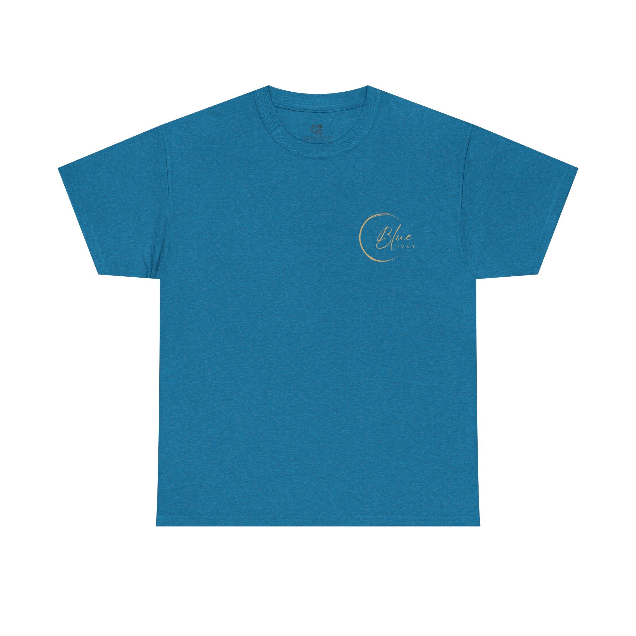 'Blue Ivvy' in Gold Tee