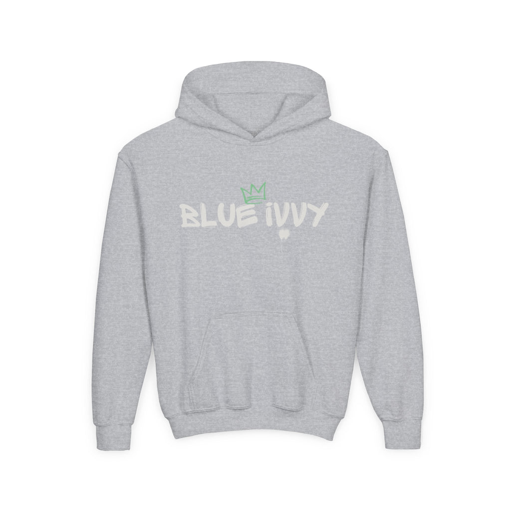 'Blue Ivvy' Crown  Youth Hooded Sweatshirt