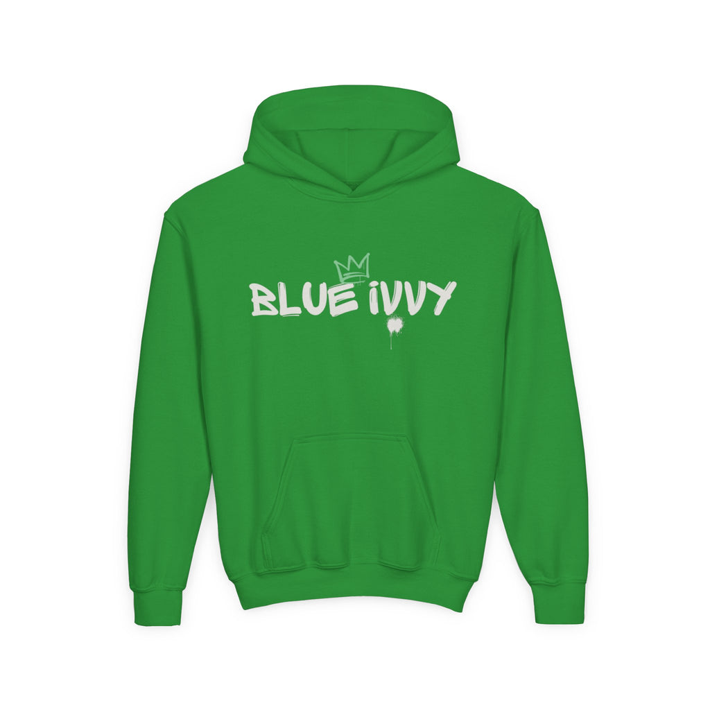 'Blue Ivvy' Crown  Youth Hooded Sweatshirt