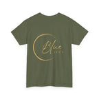 'Blue Ivvy' in Gold Tee