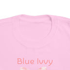 Blue Ivvy Checkered Bow Tee