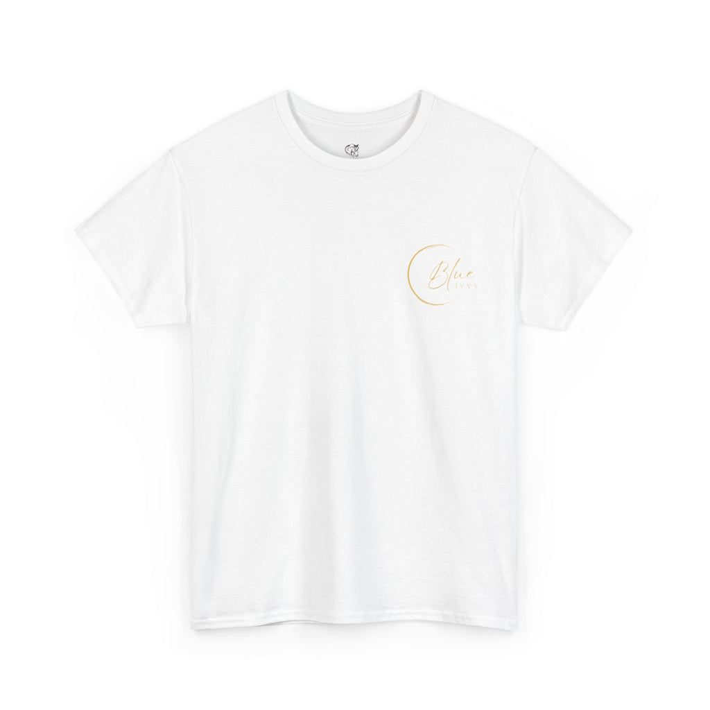 'Blue Ivvy' in Gold Tee