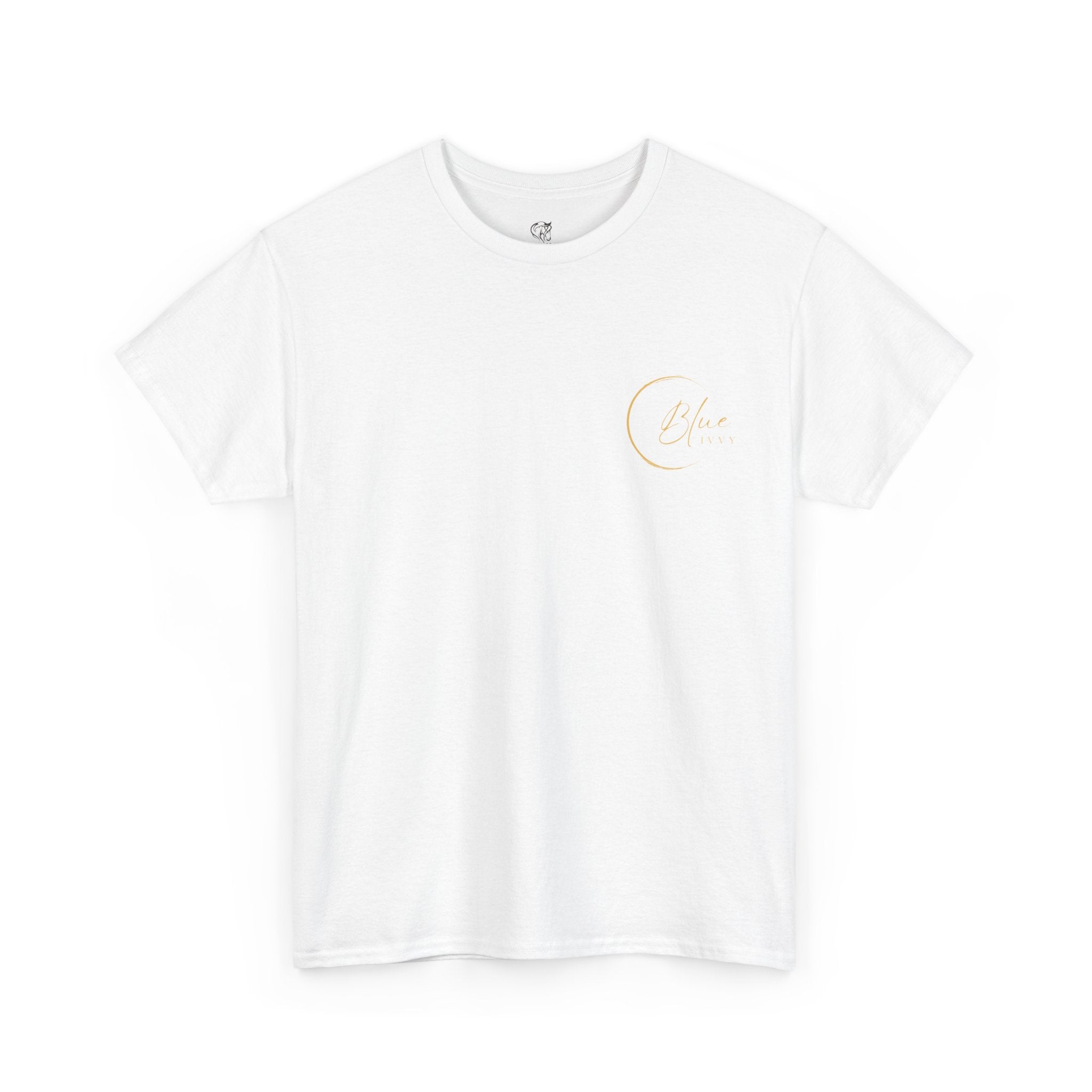 'Blue Ivvy' in Gold Tee