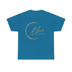 'Blue Ivvy' in Gold Tee