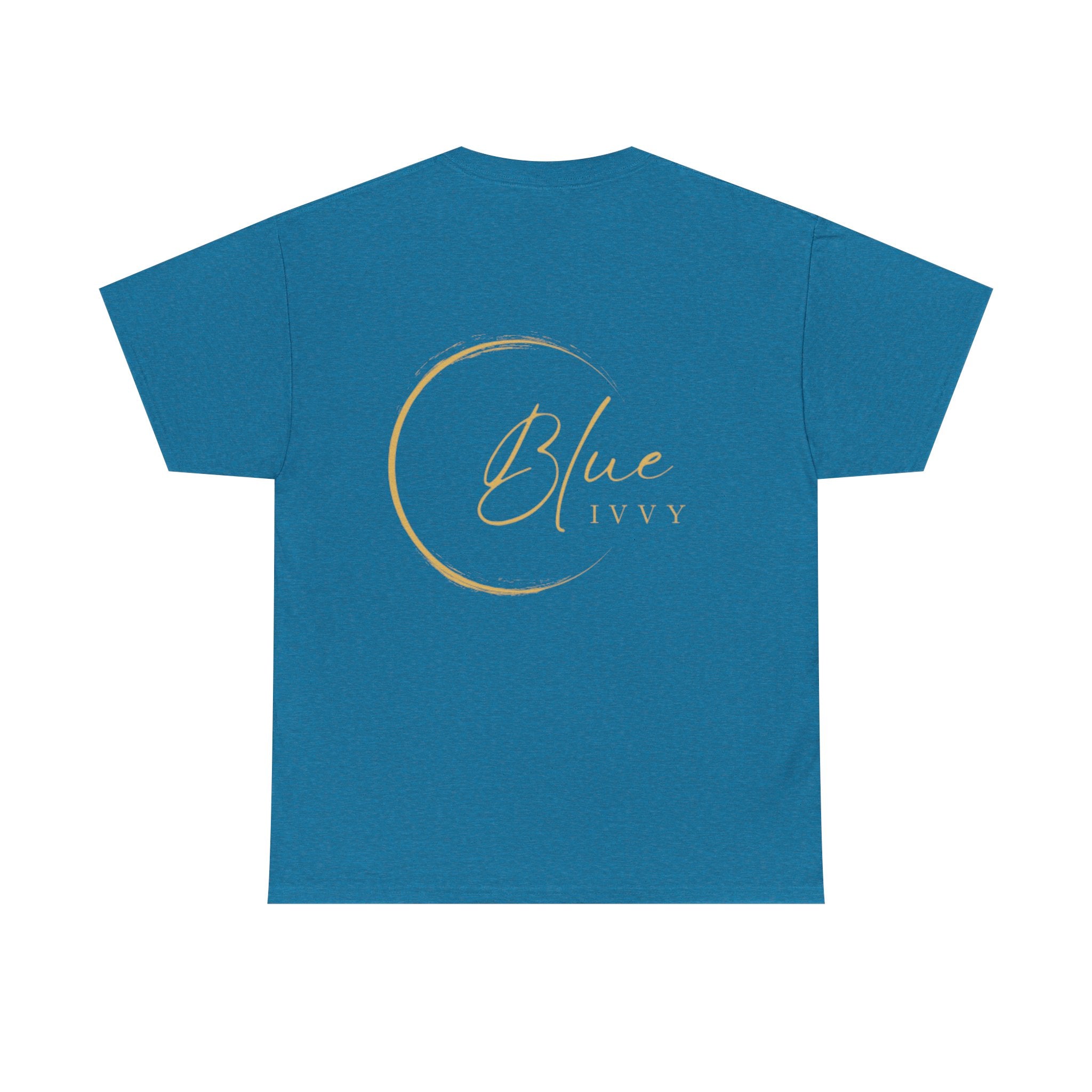 'Blue Ivvy' in Gold Tee