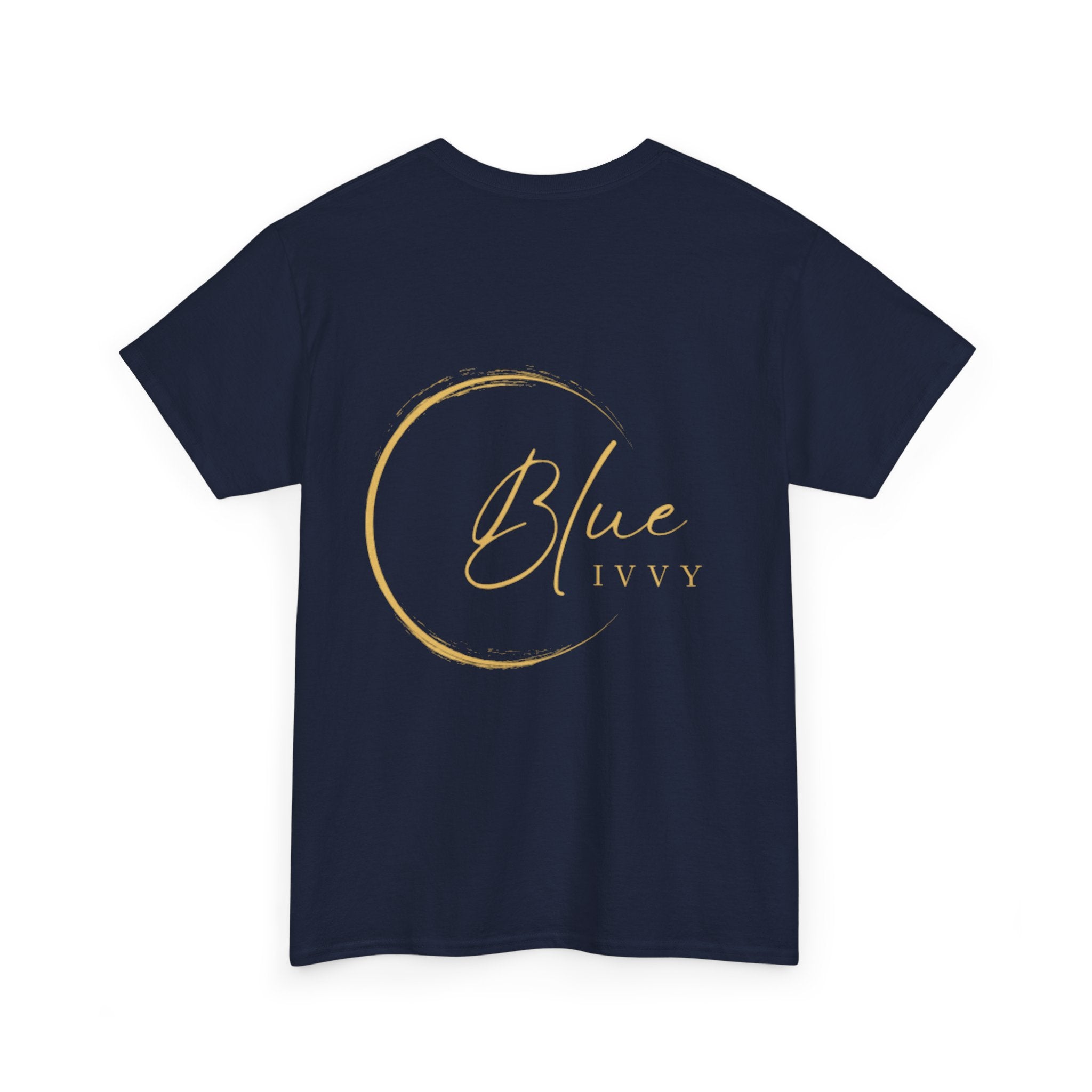 'Blue Ivvy' in Gold Tee