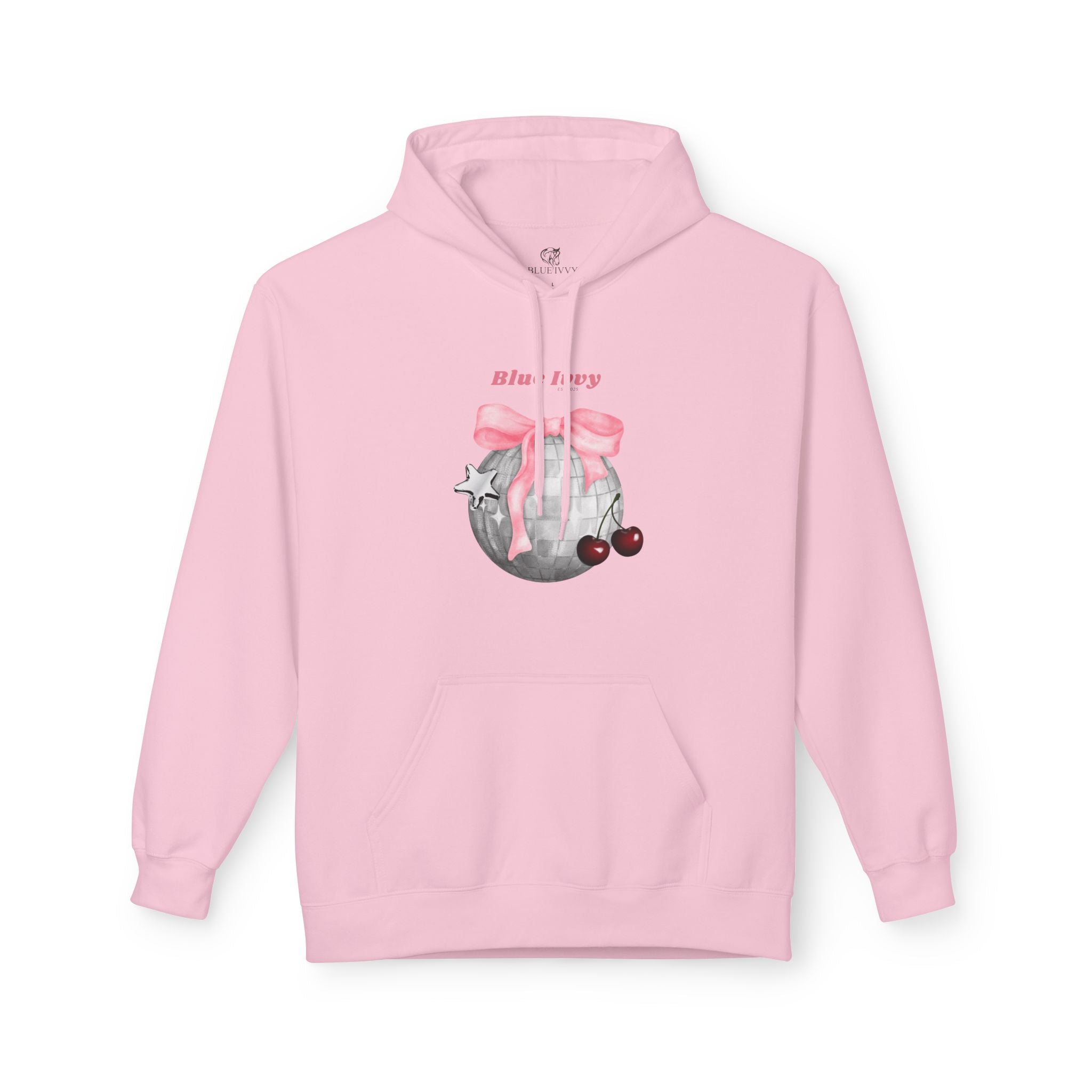 Disco Ball Fleece Hoodie